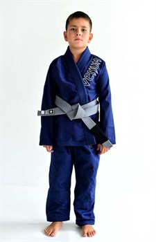 Кимоно детское для Джиу Джитсу Venum Contender Kids 2.0 Синий - фото 10290