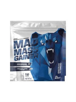 Гейнер Nutrogunz Mad Mass Gainer 2 кг. 12564 - фото 10345