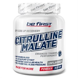Цитрулин Be first Citrulline malate powder 300 гр, без вкуса - фото 10433