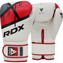 Перчатки боксерские RDX BGR F7 Бело-красный - фото 10510