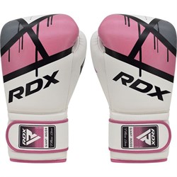 Перчатки боксерские RDX BGR F7 Бело-Розовый - фото 10511