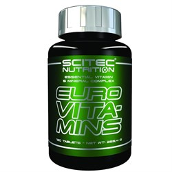Витамины Scitec Nutrition Euro Vita-mins 120 табл. - фото 10580