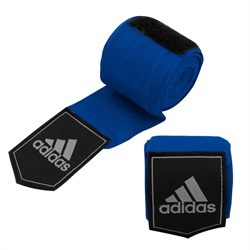 Бинт боксерский Adidas Mexican Style эластан Синий - фото 10662