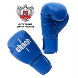 Перчатки боксерские Clinch Olimp Синий - фото 11089