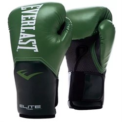 Перчатки боксерские  Elite ProStyle Зеленый - фото 11522