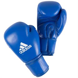 Перчатки боксерские Adidas AIBA Синие - фото 11526