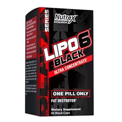 Nutrex Lipo-6 Black Ultra Concentrate 30 капс. (ночной) - фото 12692