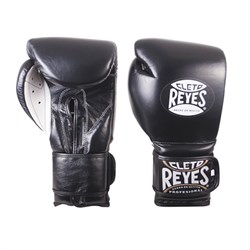 Перчатки боксерские Cleto Reyes Кожа Черный - фото 12769