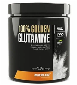 Глютамин Maxler 100% Golden Glutamine 150 гр. 13682 - фото 13124