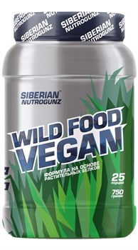 Протеин Siberian Nutrogunz Wild Food Vegan 750 гр. - фото 13488