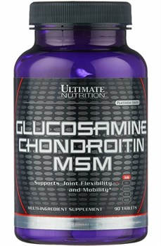 Хондропротектор Ultimate Nutrition Glucosamine Chondroitin MSM 90 табл. 15972