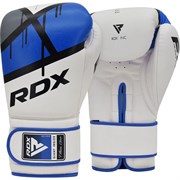 Перчатки боксерские RDX BGR F7 Бело-синий