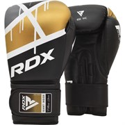 Перчатки боксерские RDX BGR F7 Черно-Золотой