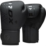 Перчатки боксерские RDX BOXING GLOVES F6 MATTE Черный
