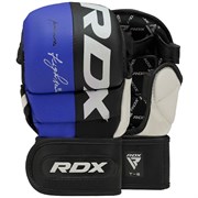 Перчатки для ММА RDX REX T6 Синий