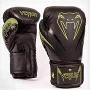 Перчатки боксерские Venum Impact 03284 Черный/нео-желтый