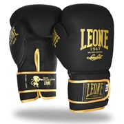 Перчатки боксерские Leone Military Кожа Черно-золотой