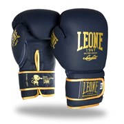 Перчатки боксерские Leone Military Кожа Темно-синий