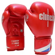 Перчатки боксерские Clinch Olimp Plus Красный