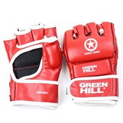 Перчатки для боевого самбо Green Hill Combat Sambo Красный