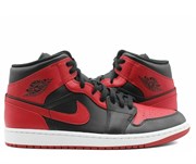 Nike Jordan 1 MID черно-красный
