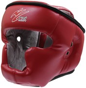 Шлем тренировочный МЕХИКО-1 Рэй-спорт кожа Красный
