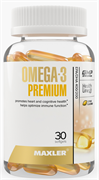 Омега Maxler Omega-3 Premium EPA/DHA 400/200 30 капс. 15110
