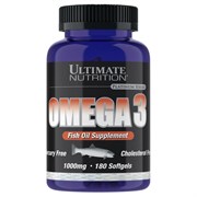Омега Ultimate Nutrition 1000мг. 180 капс. 15983