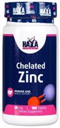 Цинк Haya Labs Chelated Zinc 30мг. 100 таб. 15042