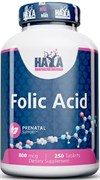 Фолиевая кислота Haya Labs Folic Acid 800мг. 250 таб 15158