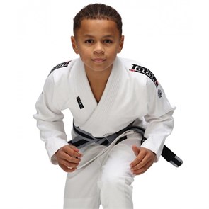Кимоно детское для Джиу-Джитсу Tatami Elements Superlite Белое 14808