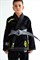 Кимоно детское для Джиу-Джитсу Shoyoroll Classic Basic Черно-желтый - фото 10363