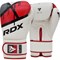 Перчатки боксерские RDX BGR F7 Бело-красный - фото 10510