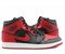 Nike Jordan 1 MID черно-красный - фото 11888