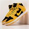 Nike Jordan 1 MID черно-желтый - фото 11911