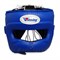 Боксерский шлем с бампером Winning Синий - фото 12371